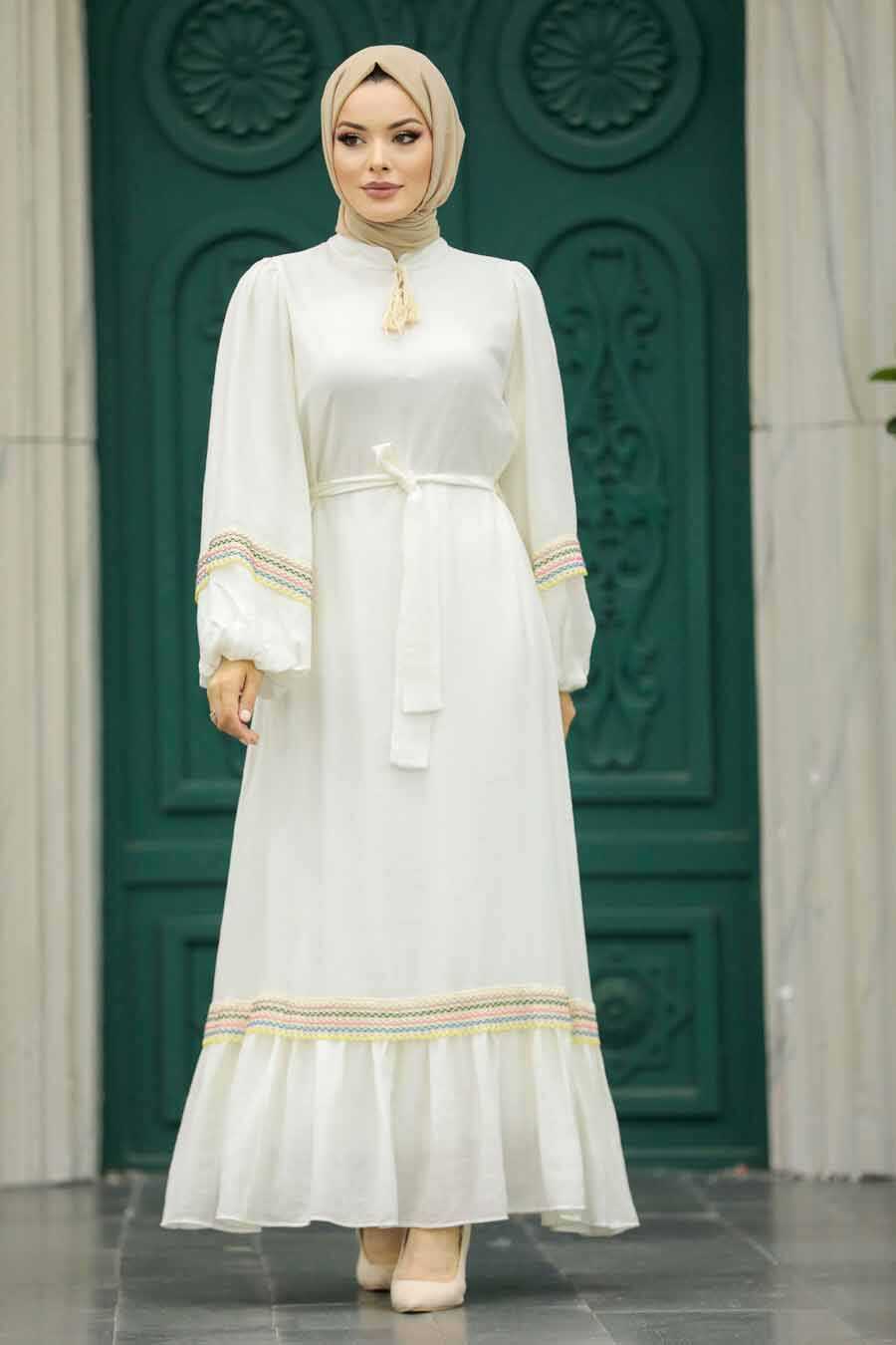 Stone Islamic Clothing Dress 27940TAS